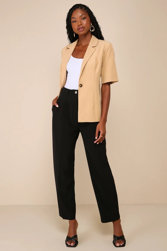 Women's Straight Leg Trouser Pants